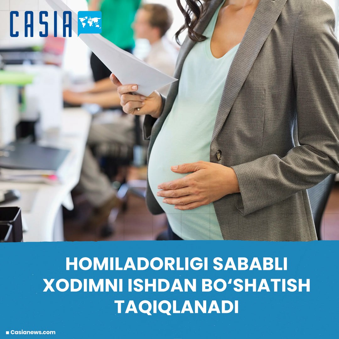It is prohibited to dismiss an employee due to pregnancy