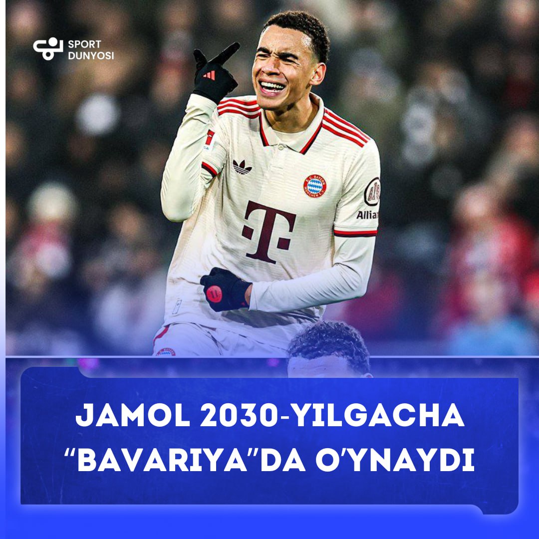 Jamal Musiala extended his contract with "Bayern" until 2030!