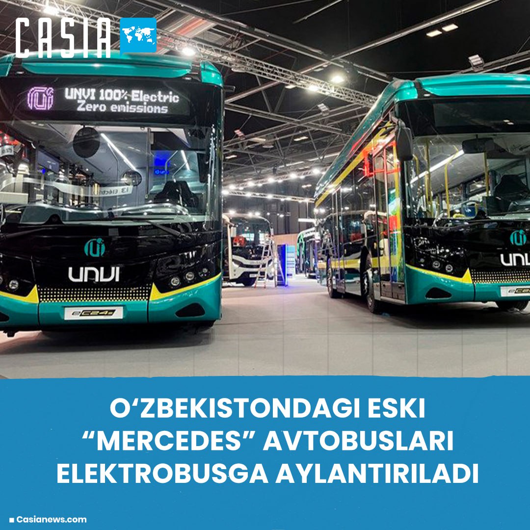 Old Mercedes buses in Uzbekistan to be converted into electric buses