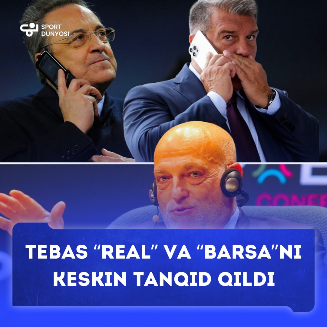 Javier Tebas again criticized Real's club television