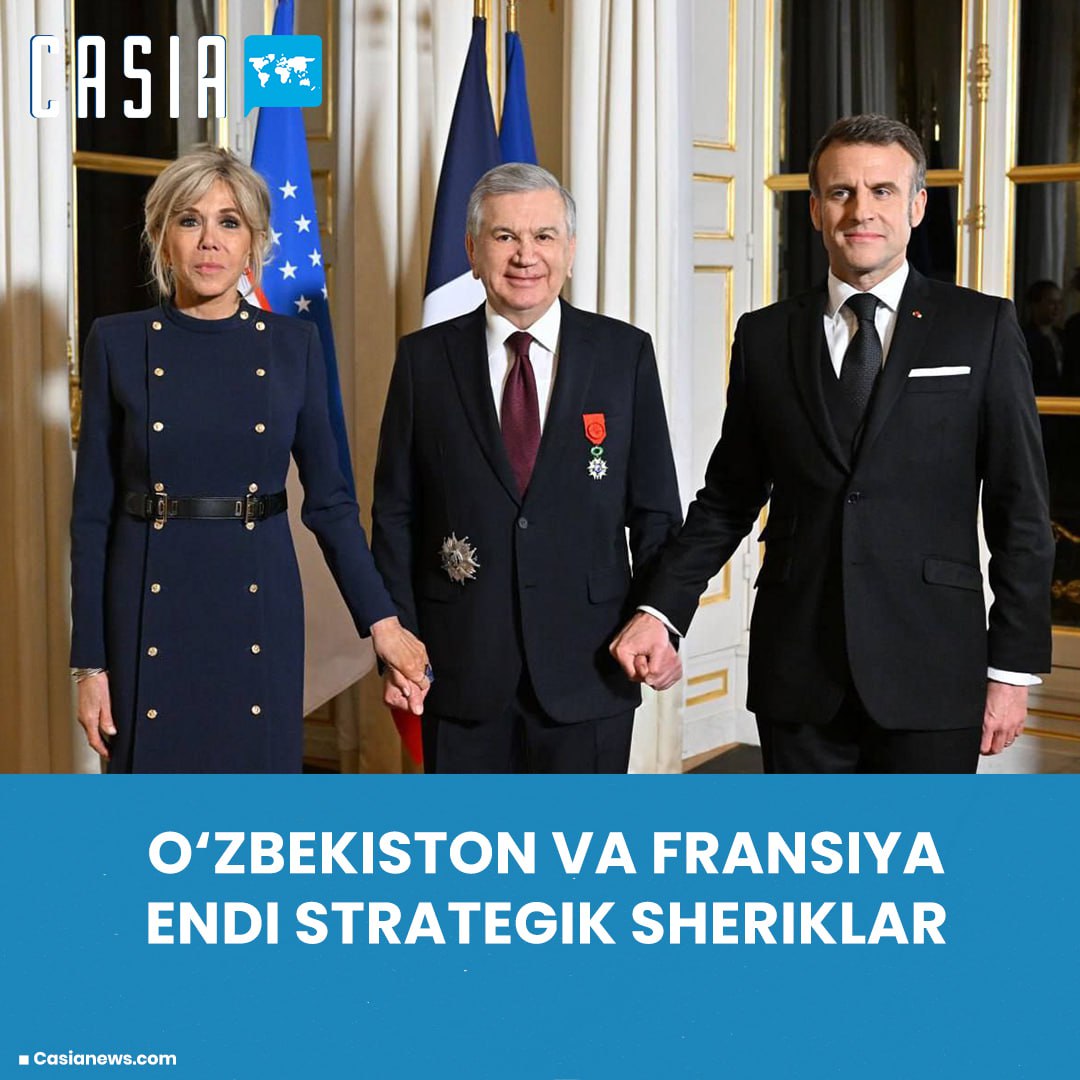 Shavkat Mirziyoyev's visit to France