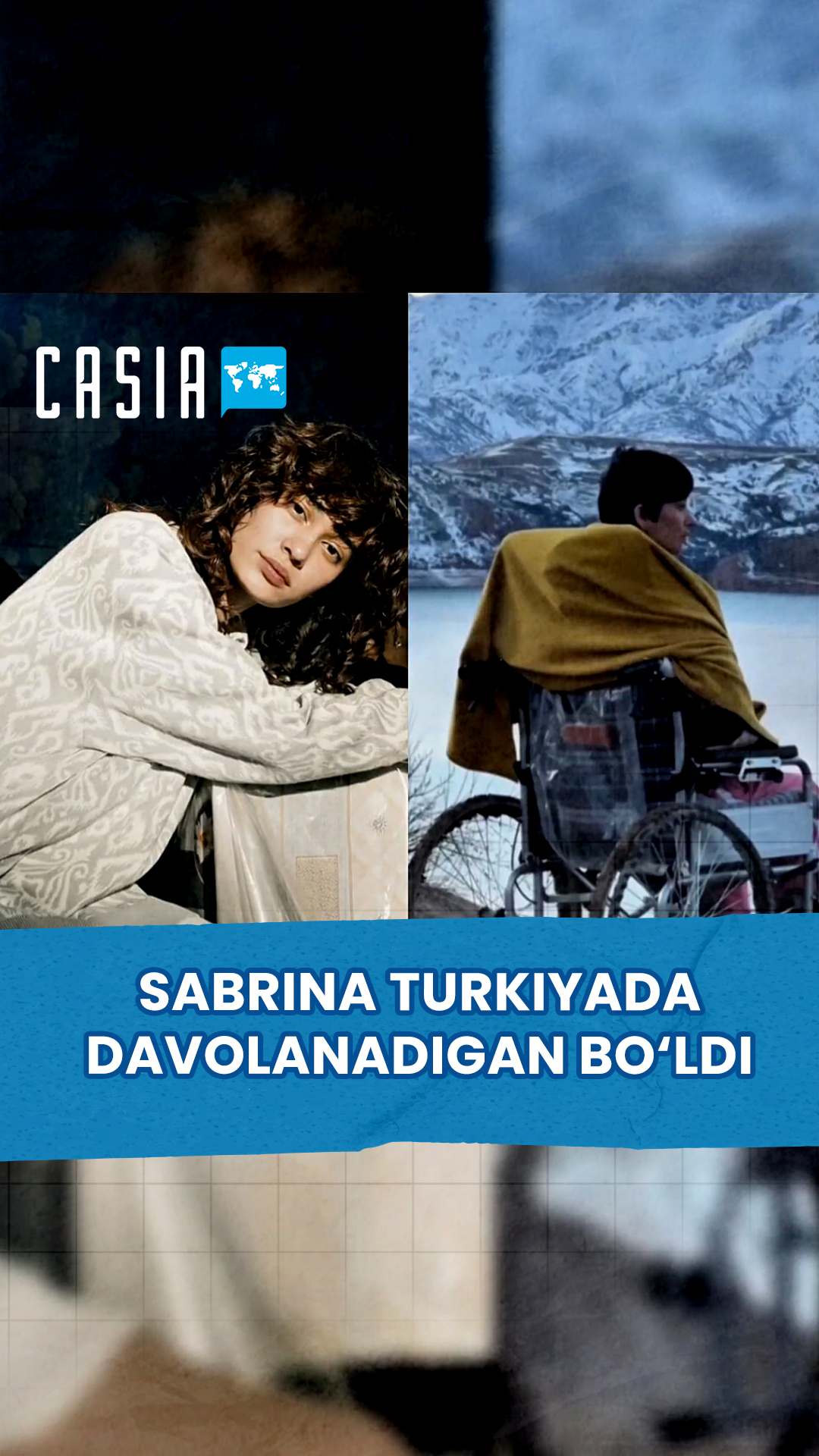 Sabrina to undergo treatment in Turkey