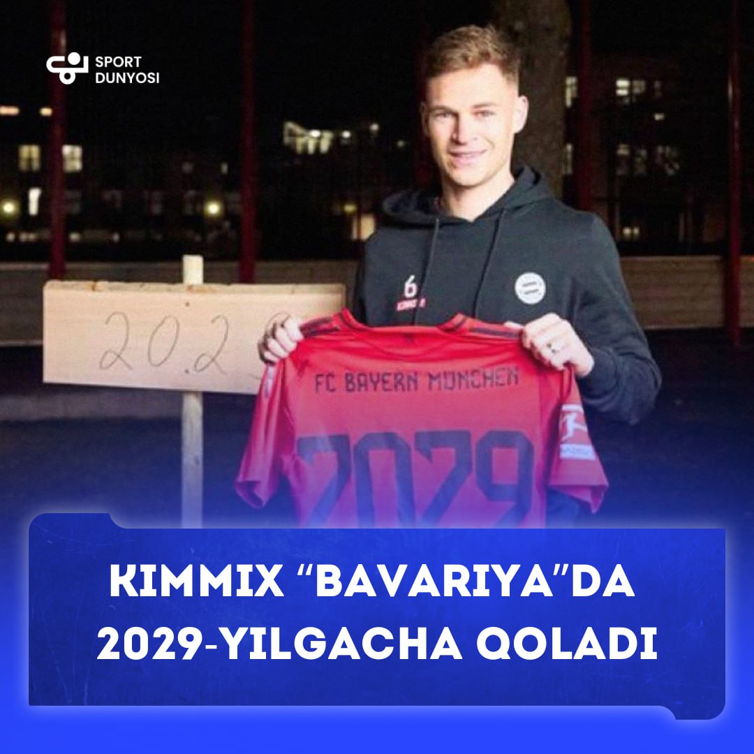 Kimmich extends Bayern Munich contract until 2029!