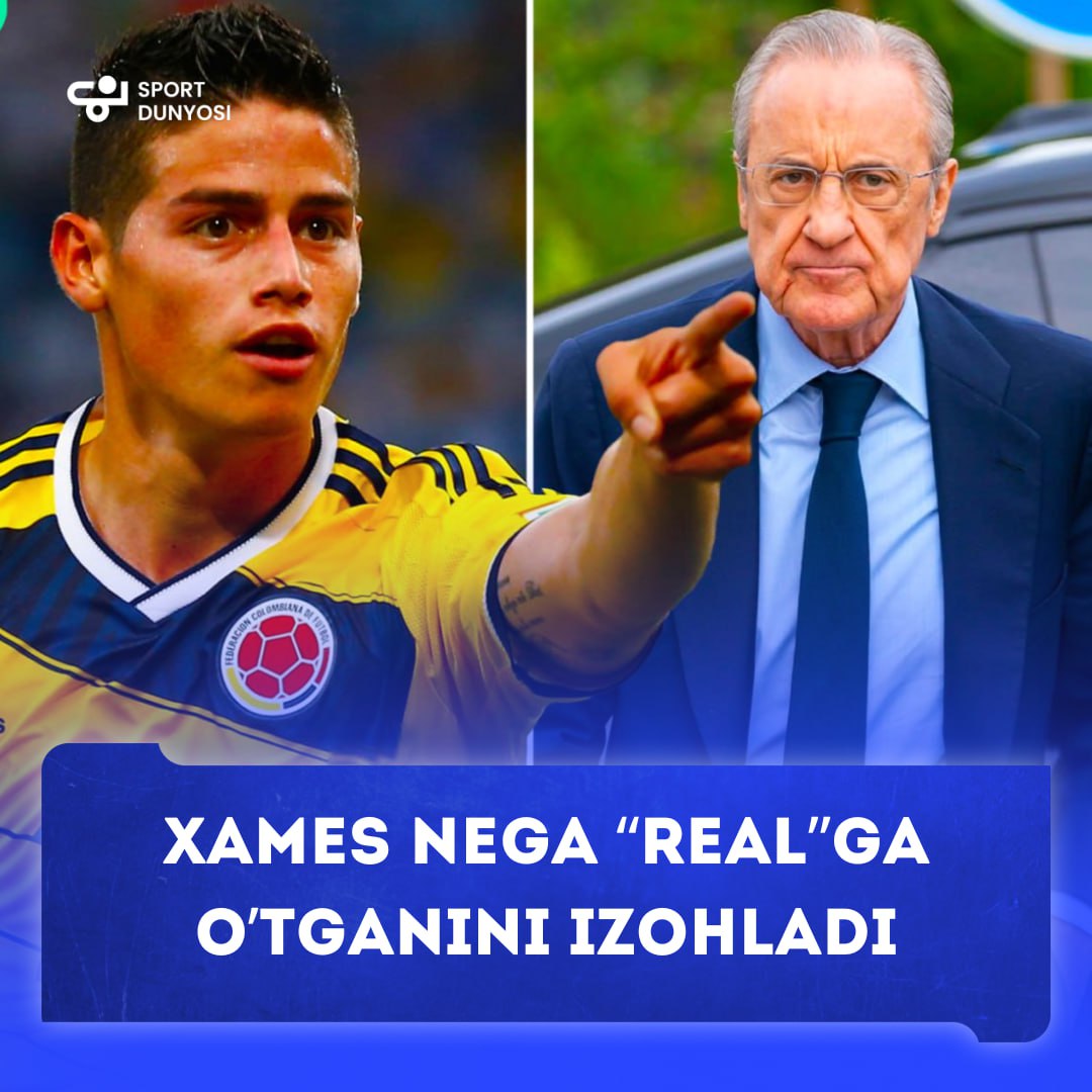 James explained why he joined Real Madrid