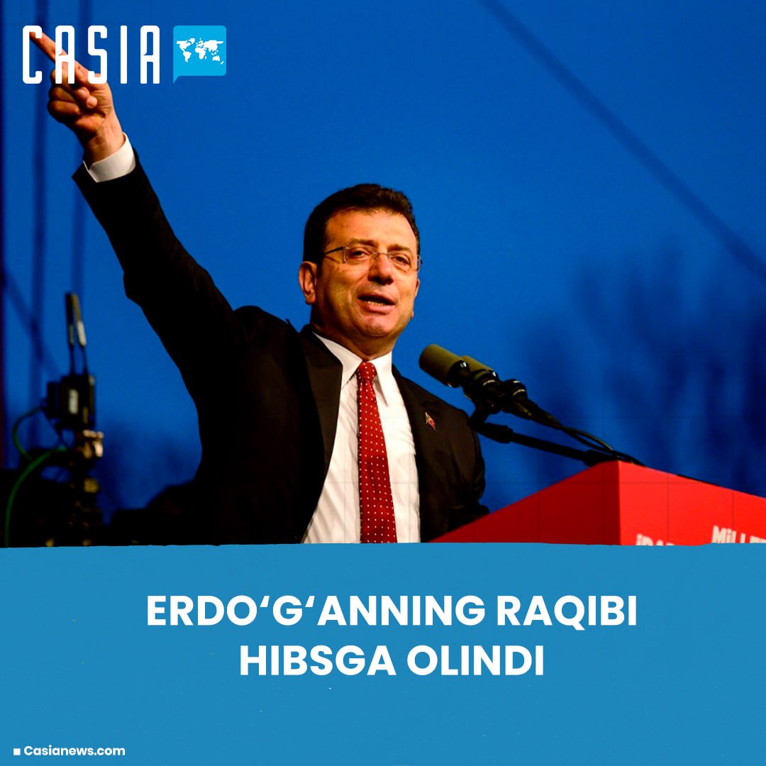 The mayor of Istanbul, considered Erdoğan's opponent in the presidential elections, was captured