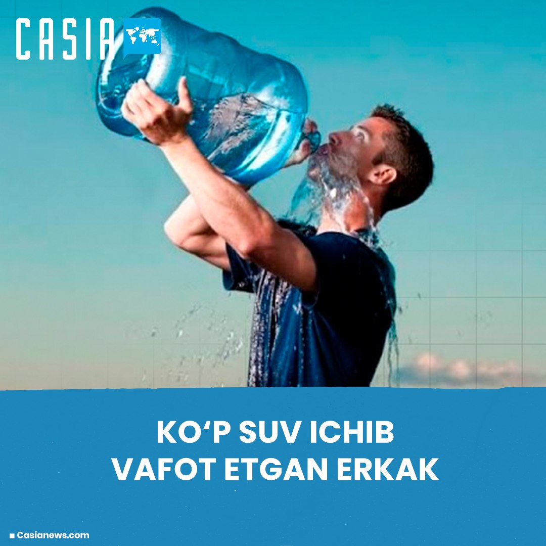 Man dies after drinking too much water