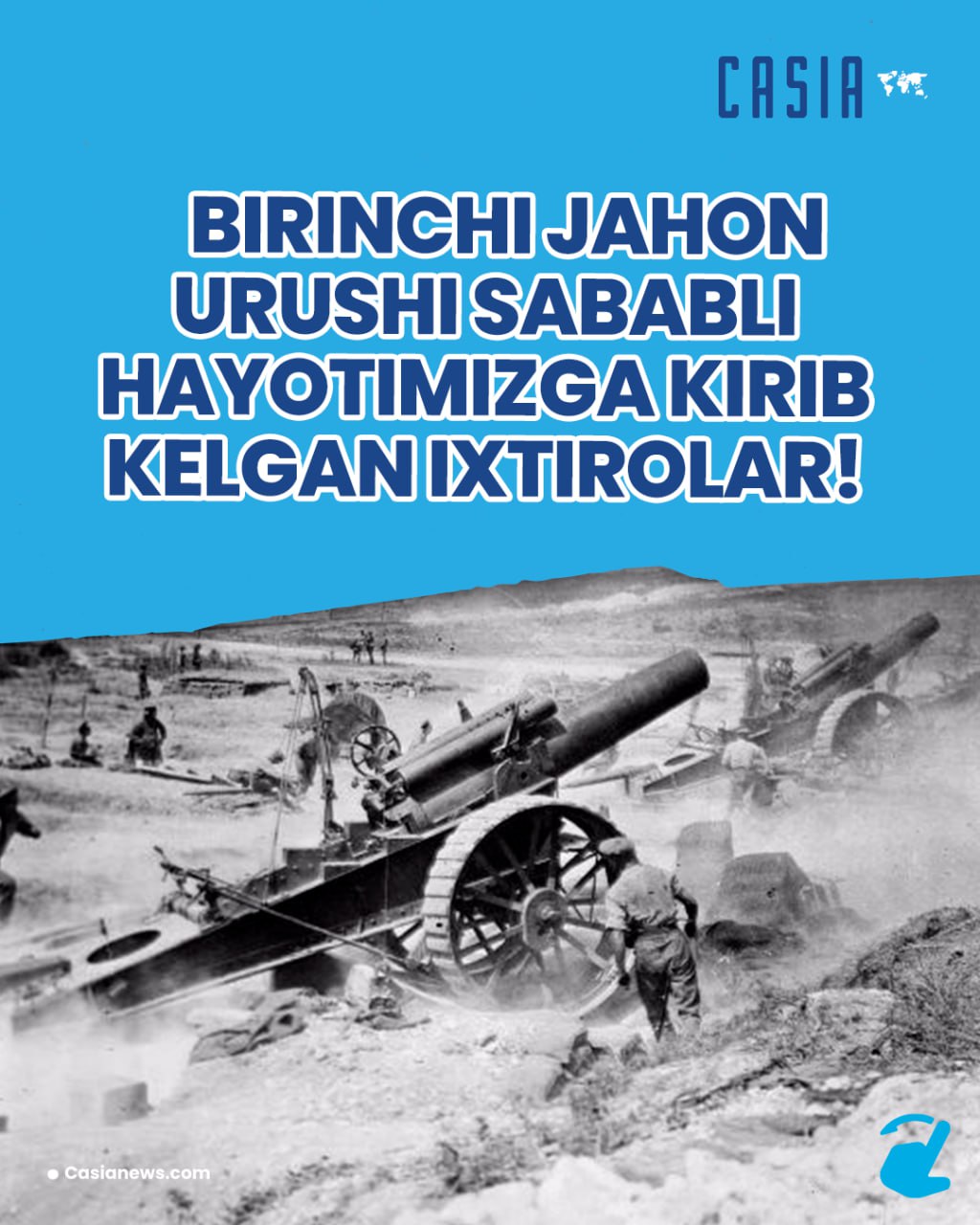 Inventions that came into our lives because of World War I!