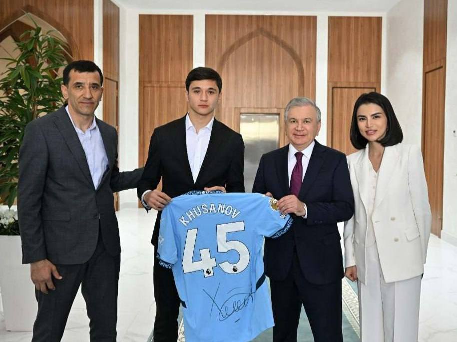 The President of the Republic of Uzbekistan met with Khusanov