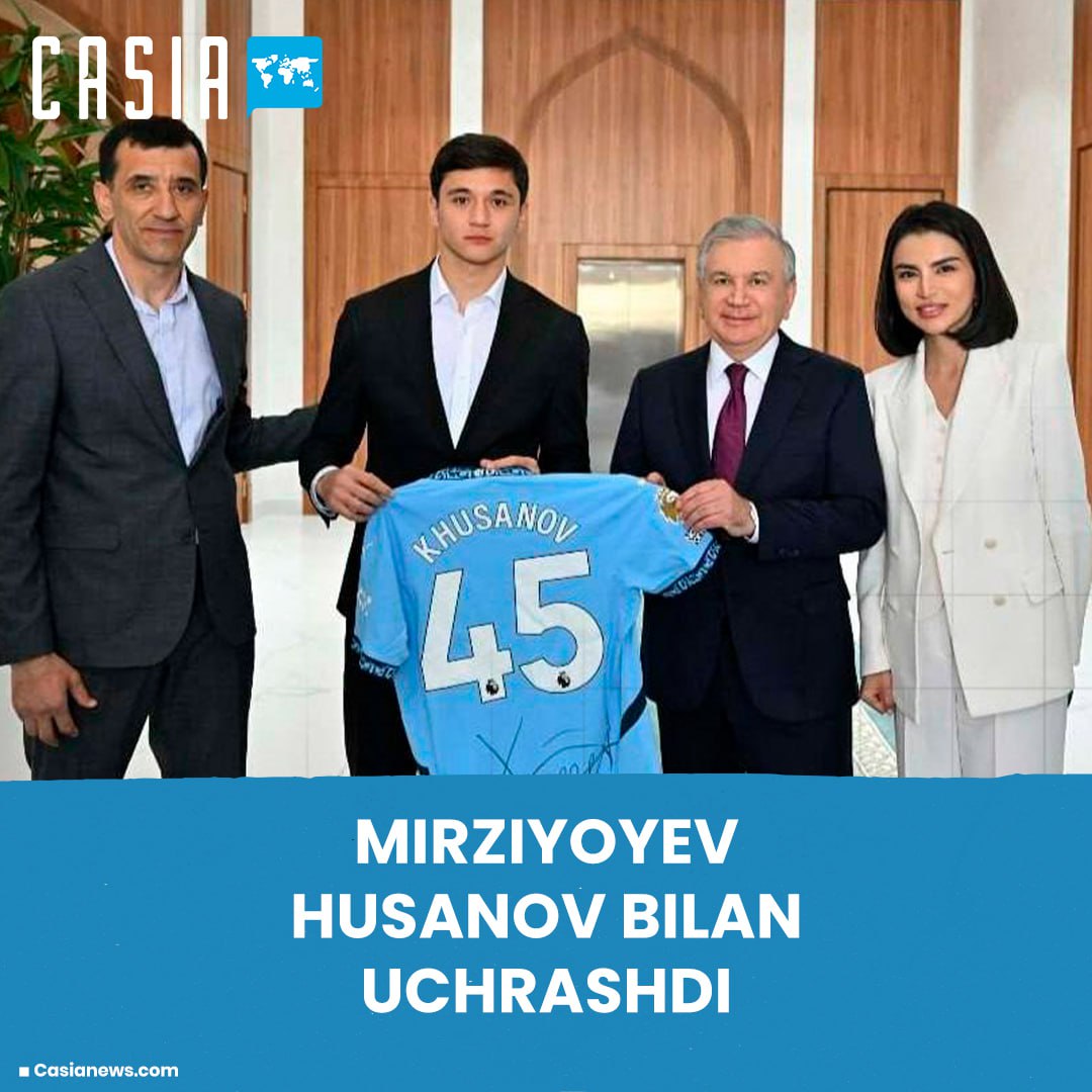 Mirziyoyev meets with Khusanov