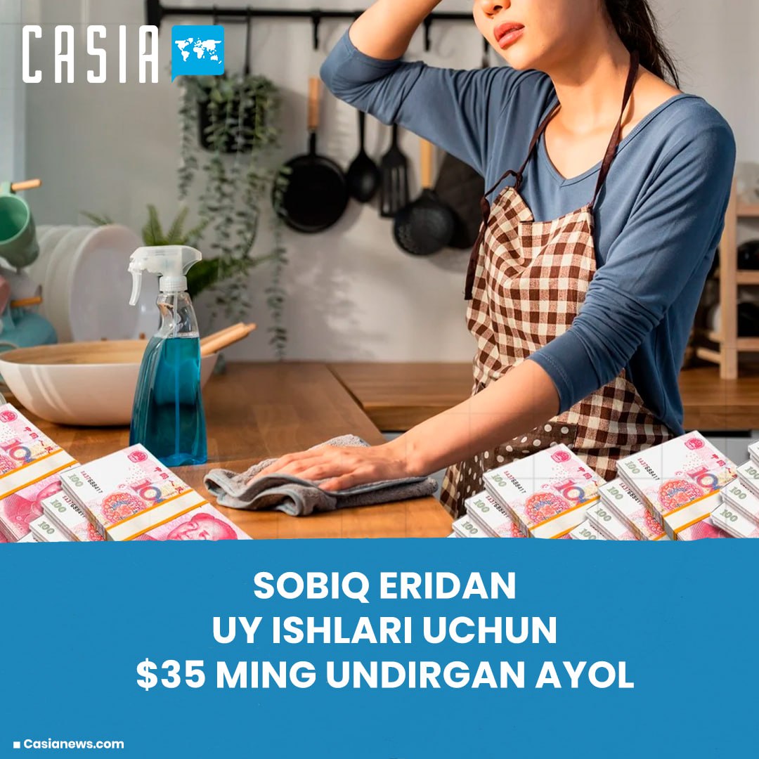 Chinese woman demands $35,000 from ex-husband for housework