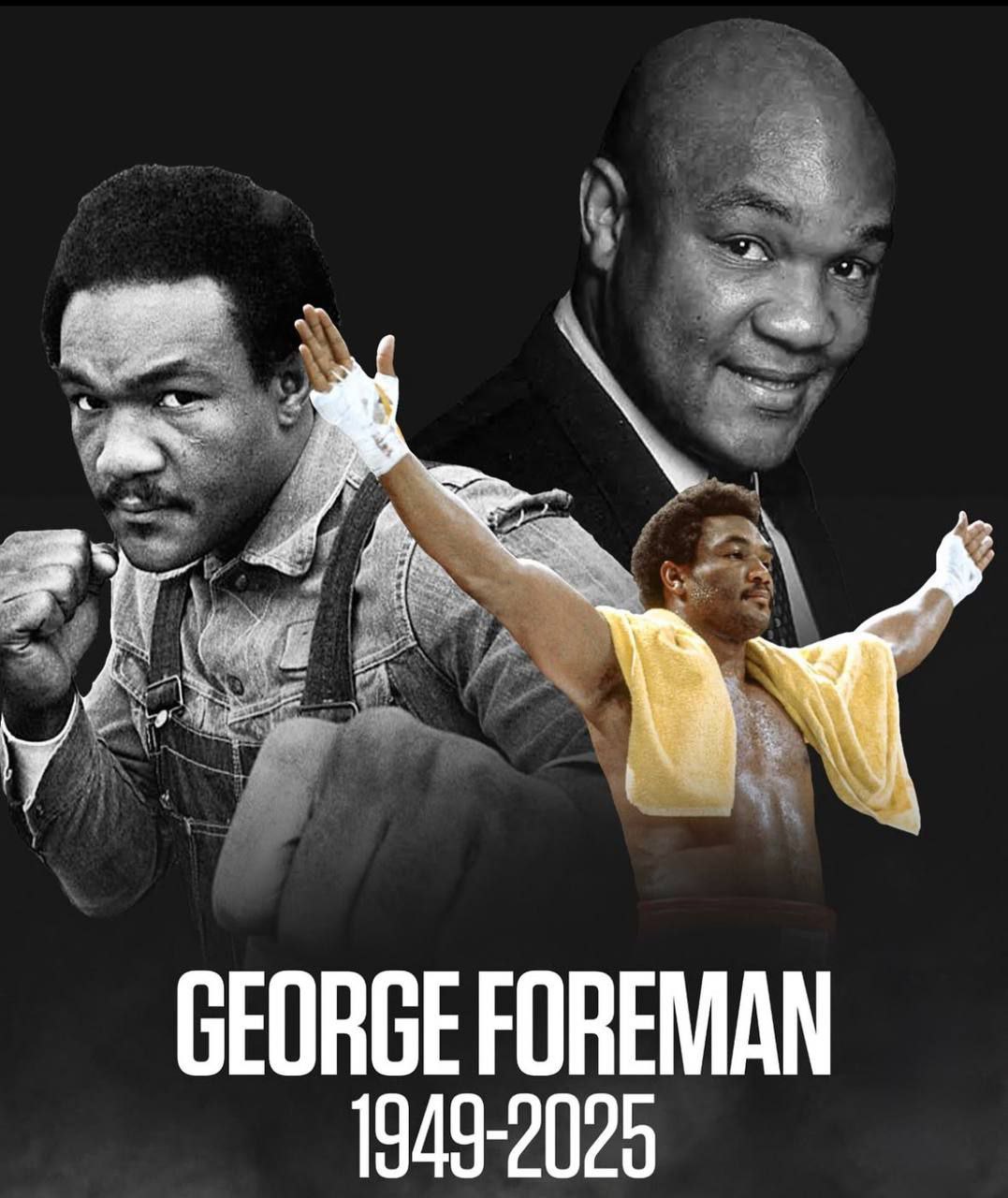Legendary boxer George Foreman dies at 76