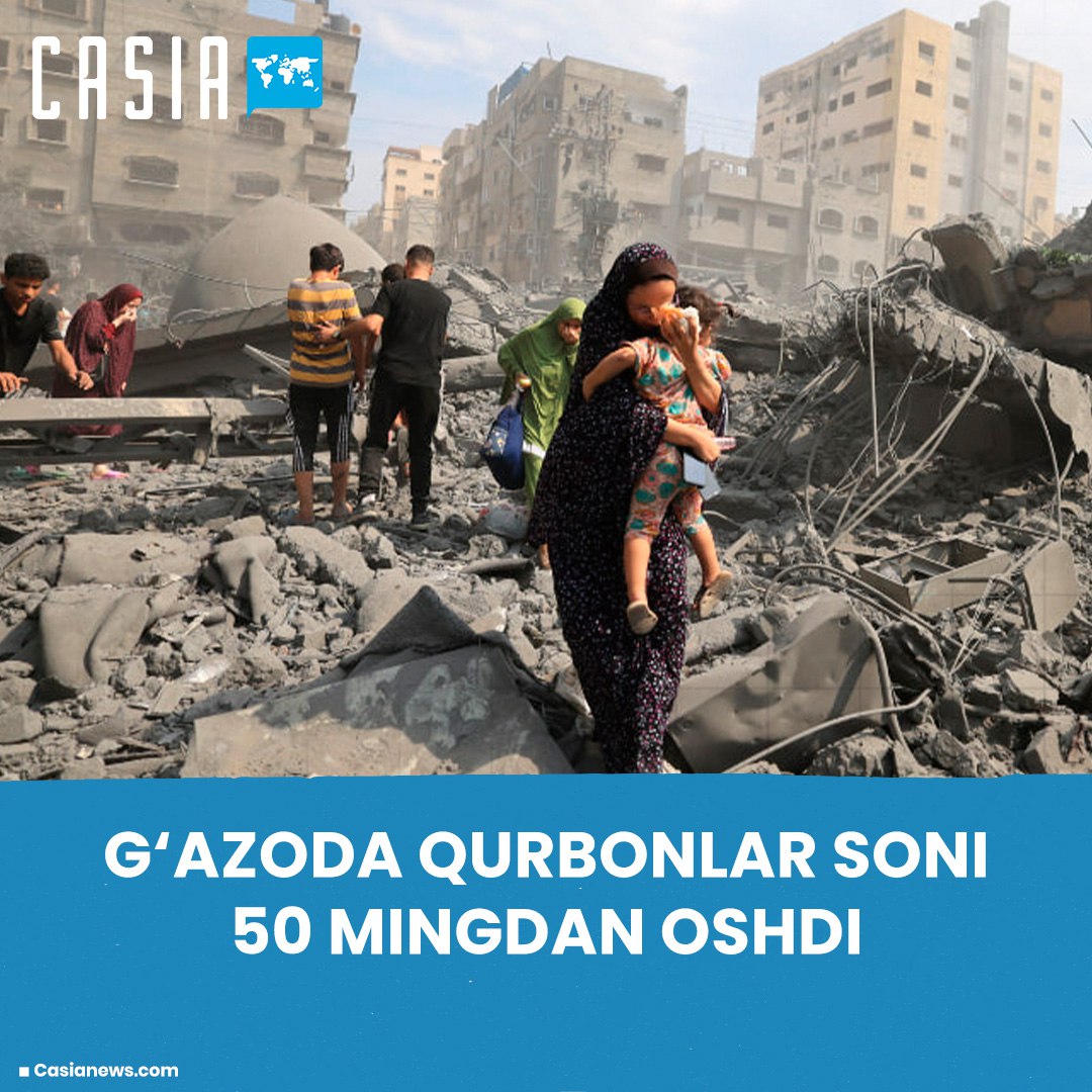 Gaza death toll tops 50,000