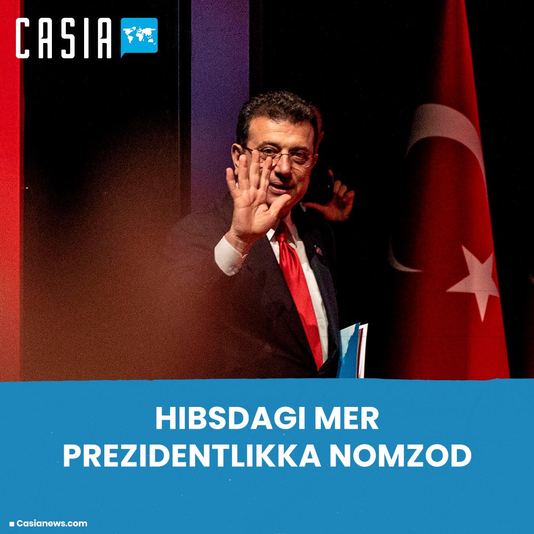 Detained İmamoğlu officially nominated for Turkish presidency