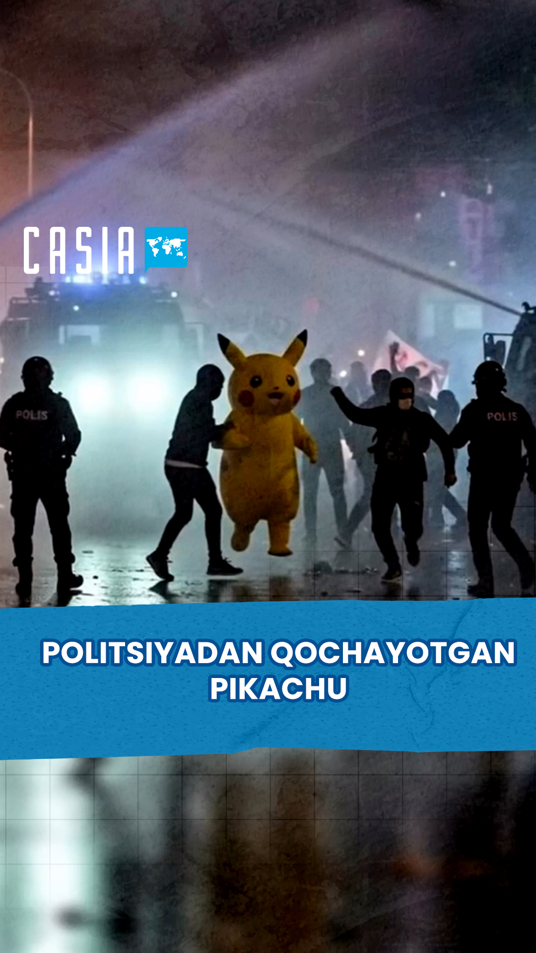A hilarious video of a Pikachu running around during protests in Turkey has become an instant meme and has gone viral on social media.