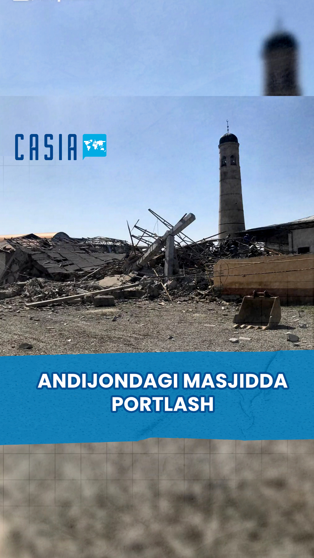 Explosion in Andijan Mosque