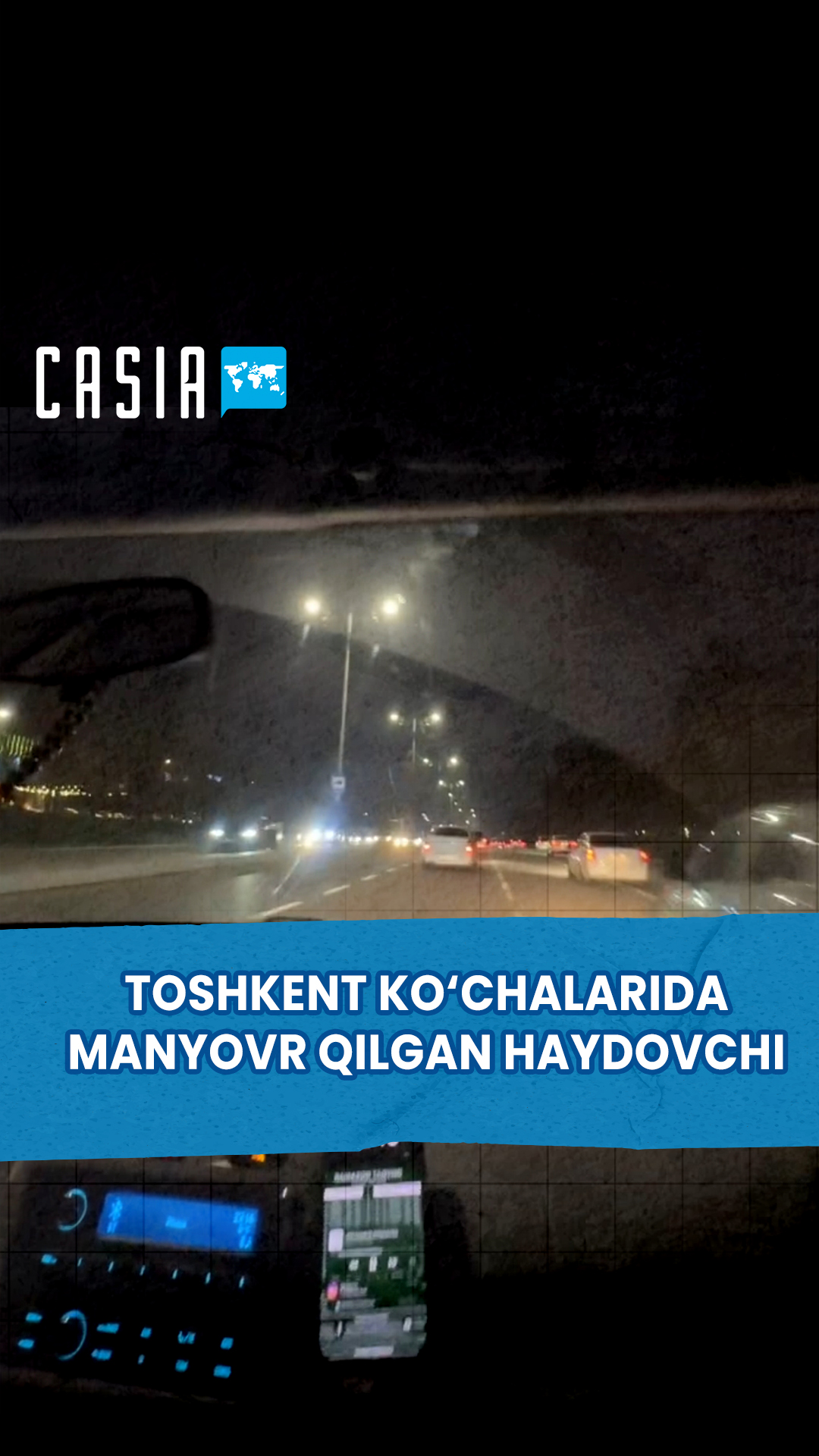 Driver Maneuvering on the Streets of Tashkent