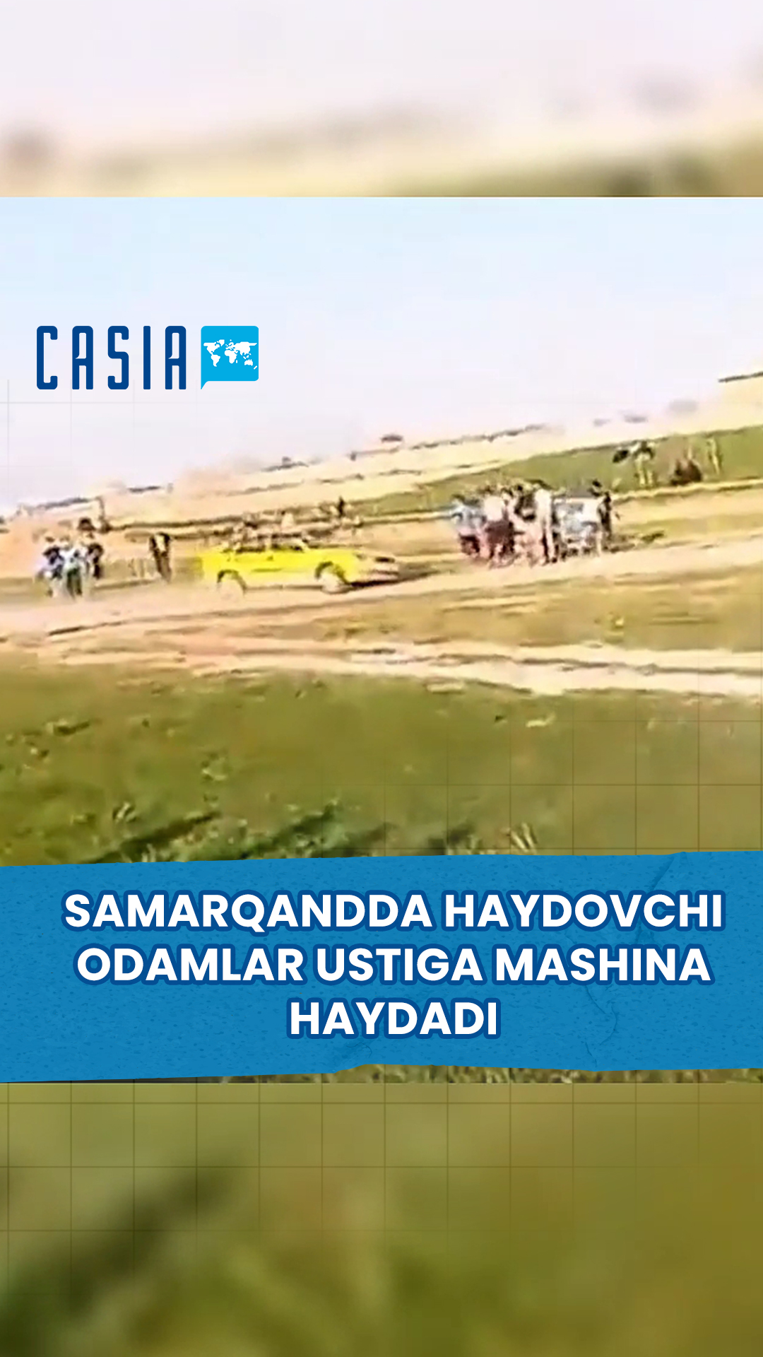Driver drives into crowd in Samarkand