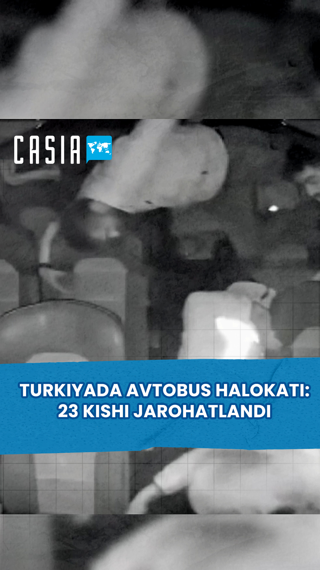 Bus crash in Turkey: 23 injured