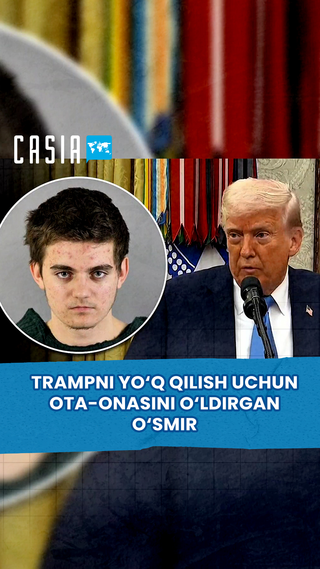 17-year-old in the US killed his parents to assassinate Trump