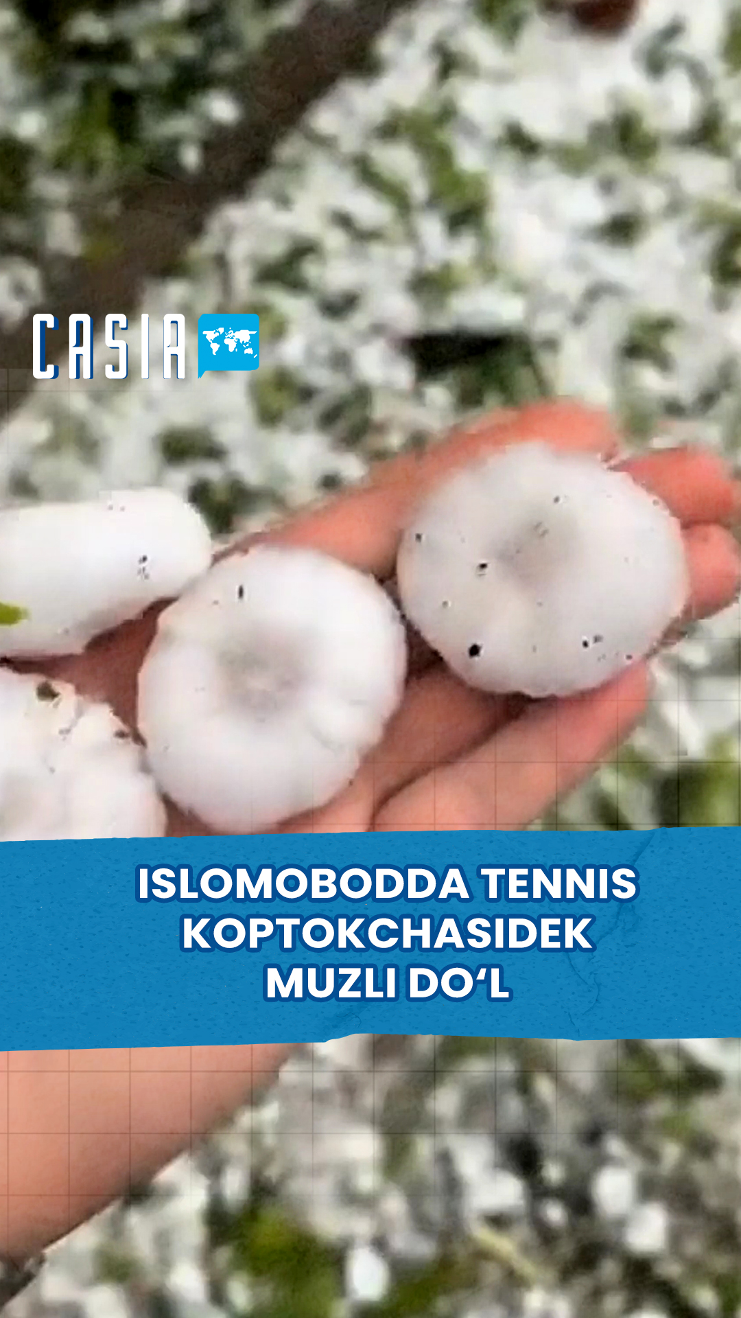 Tennis ball-sized hailstorm hits Islamabad