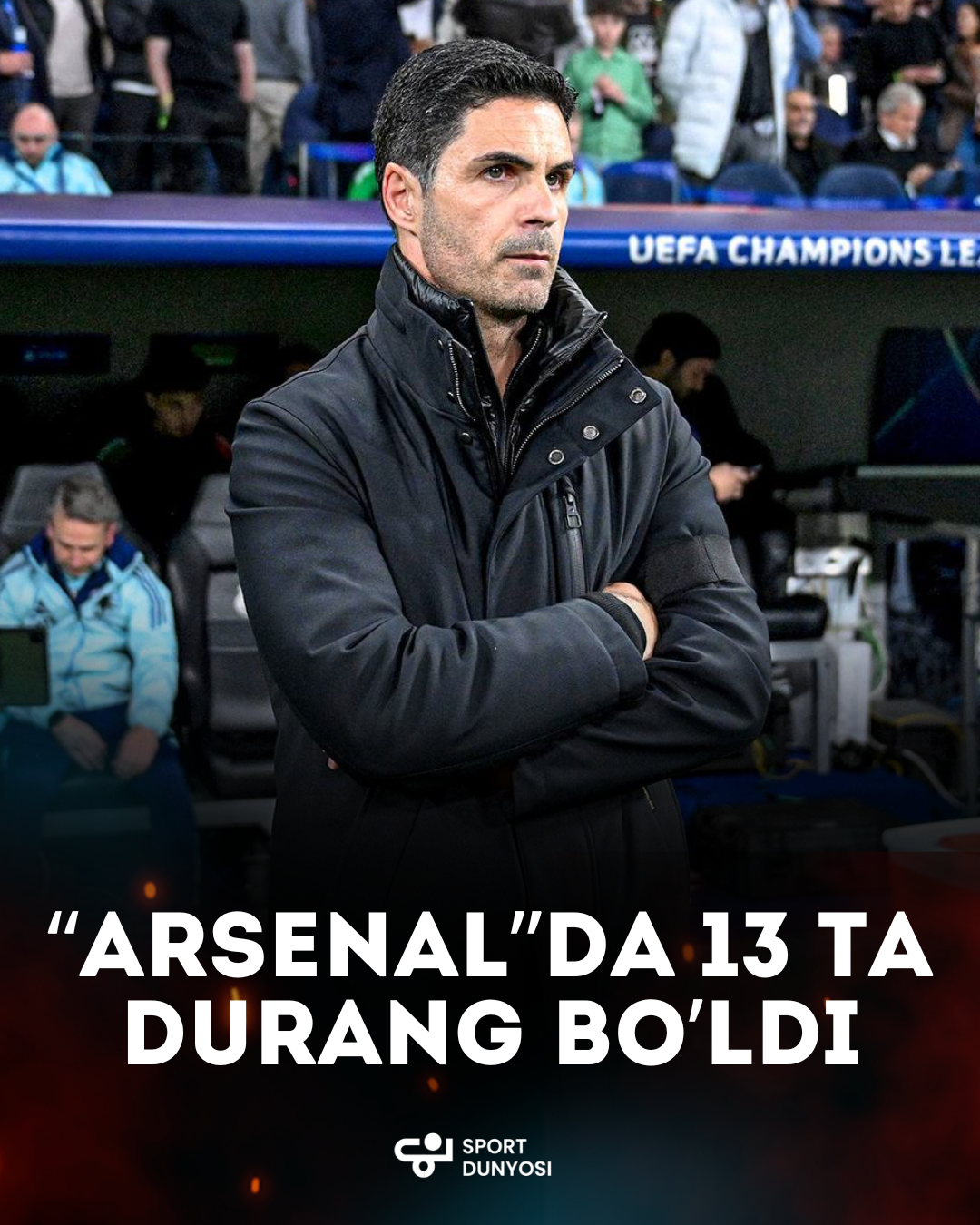 Arsenal have drawn 13 Premier League games this season. 