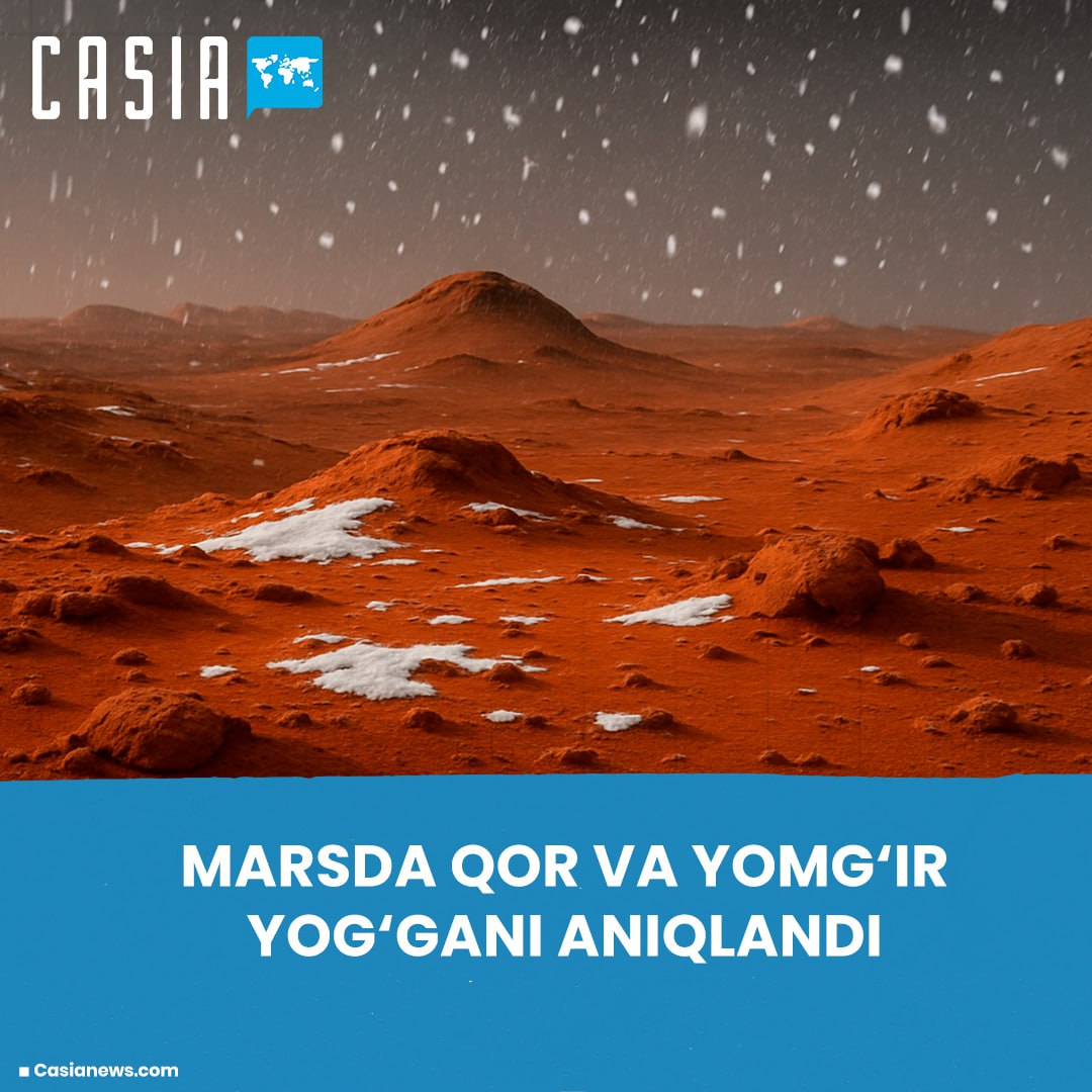 Snow and rain on Mars found