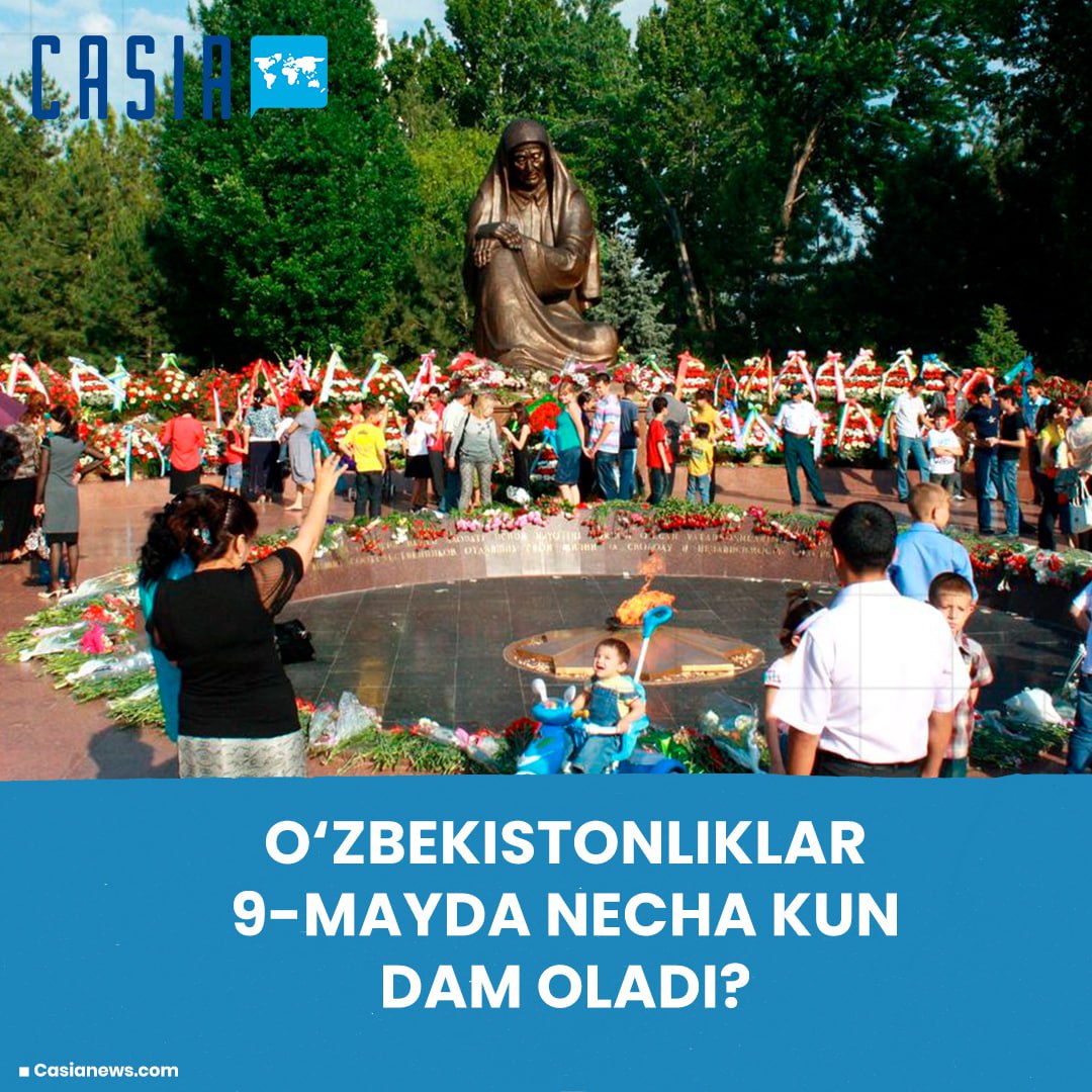 It has been revealed how many days Uzbekistanis will have off on May 9