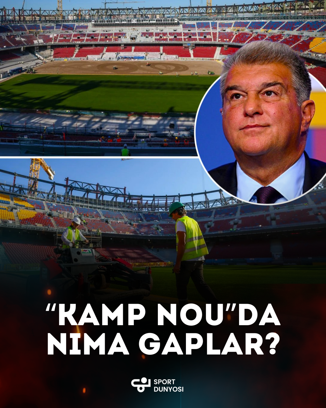Barcelona have revealed the current state of Camp Nou - the team will not play there at all this season due to reconstruction 