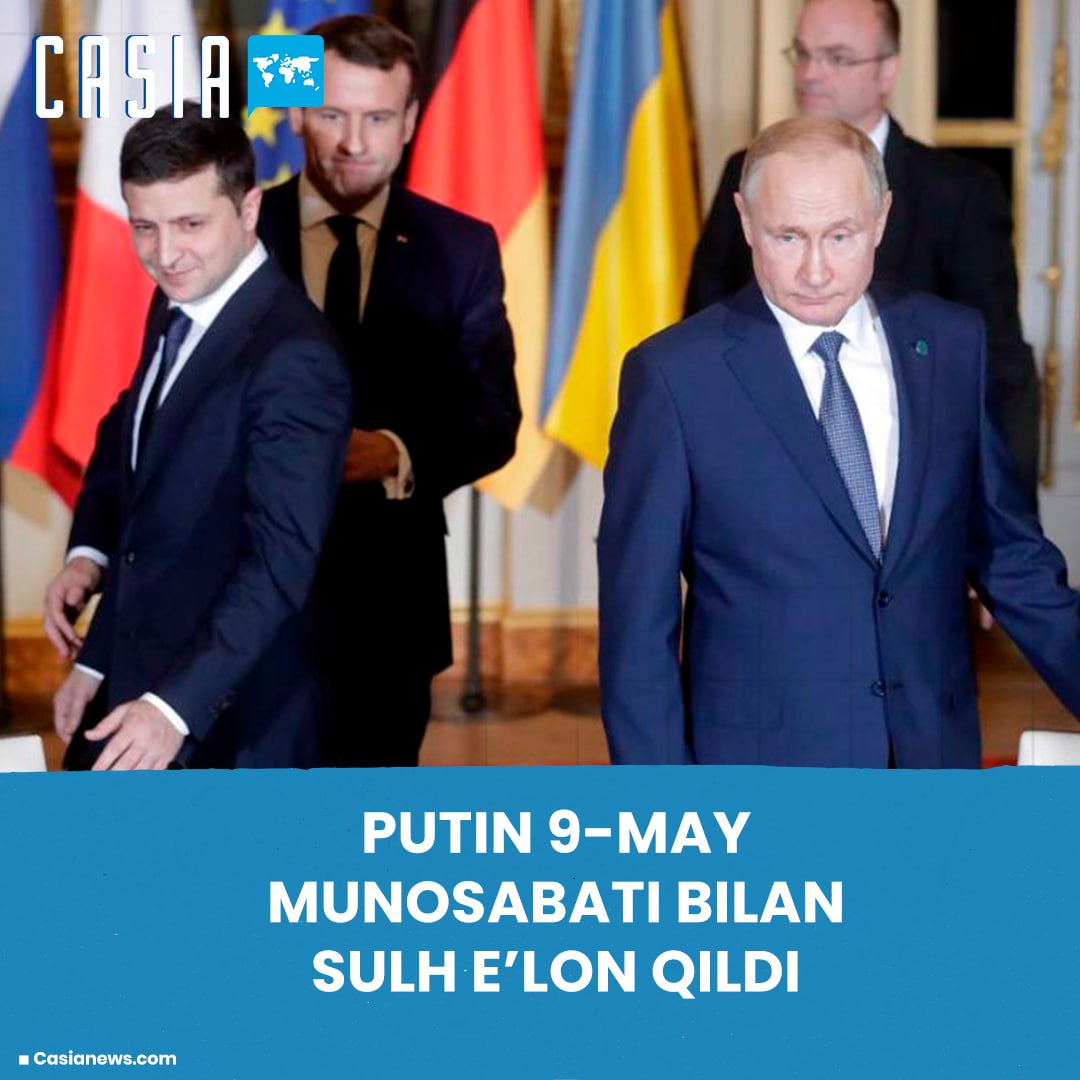 Russia to cease fire in Ukraine on May 9