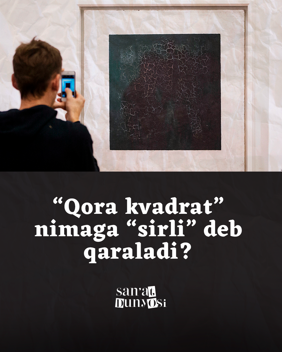 Why is the “Black Square” considered “mysterious”?