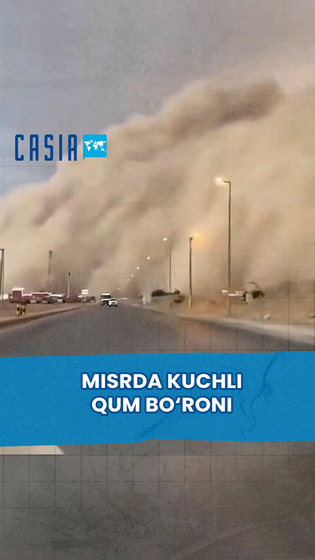 Egypt hit by powerful sandstorm