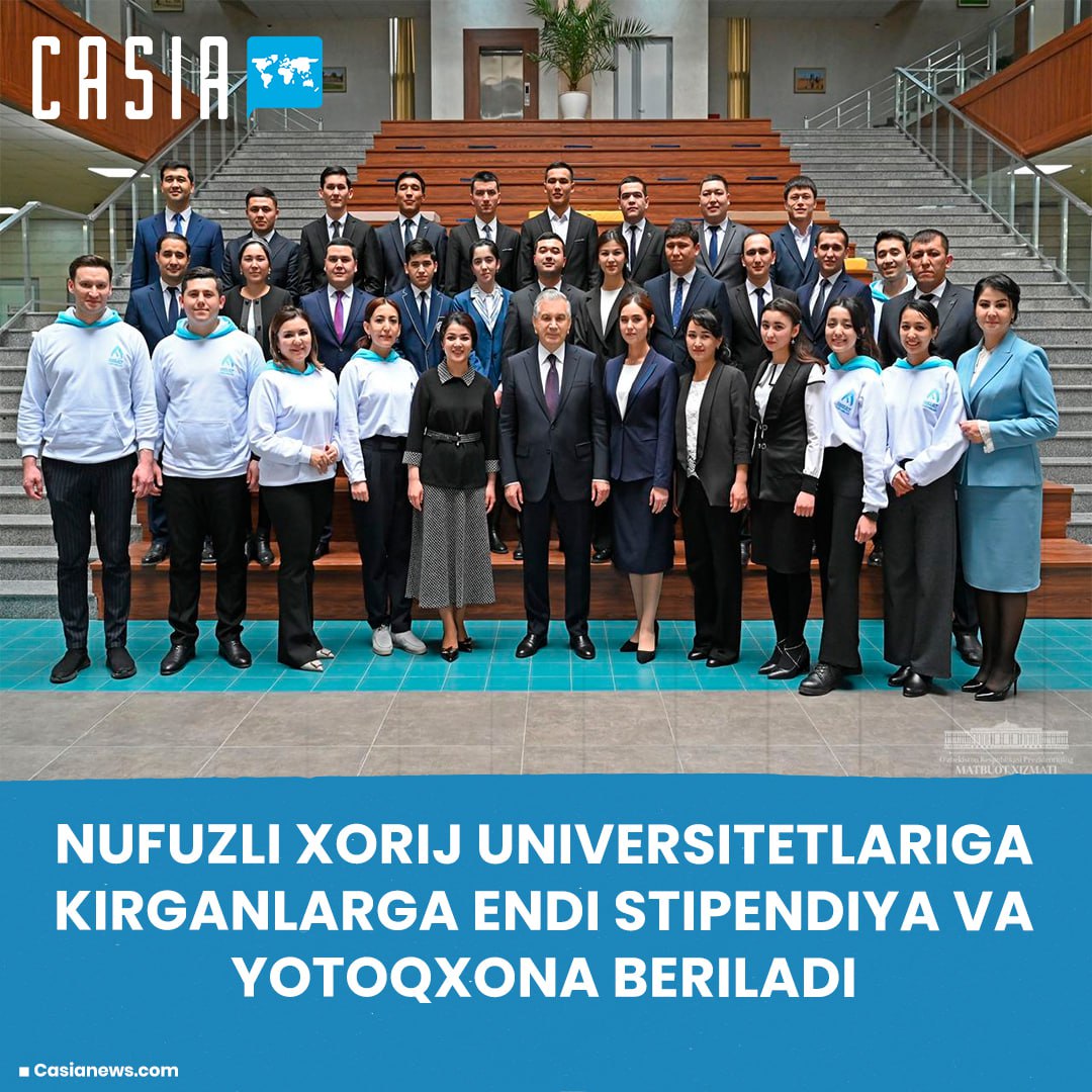 Scholarships, dormitories, and transportation expenses will be covered for those entering foreign universities