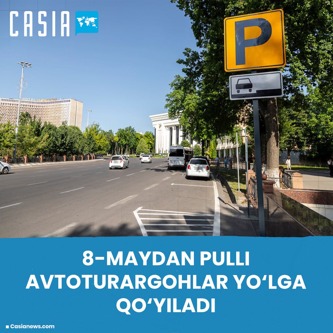 Paid parking lots to be launched in Tashkent on May 8