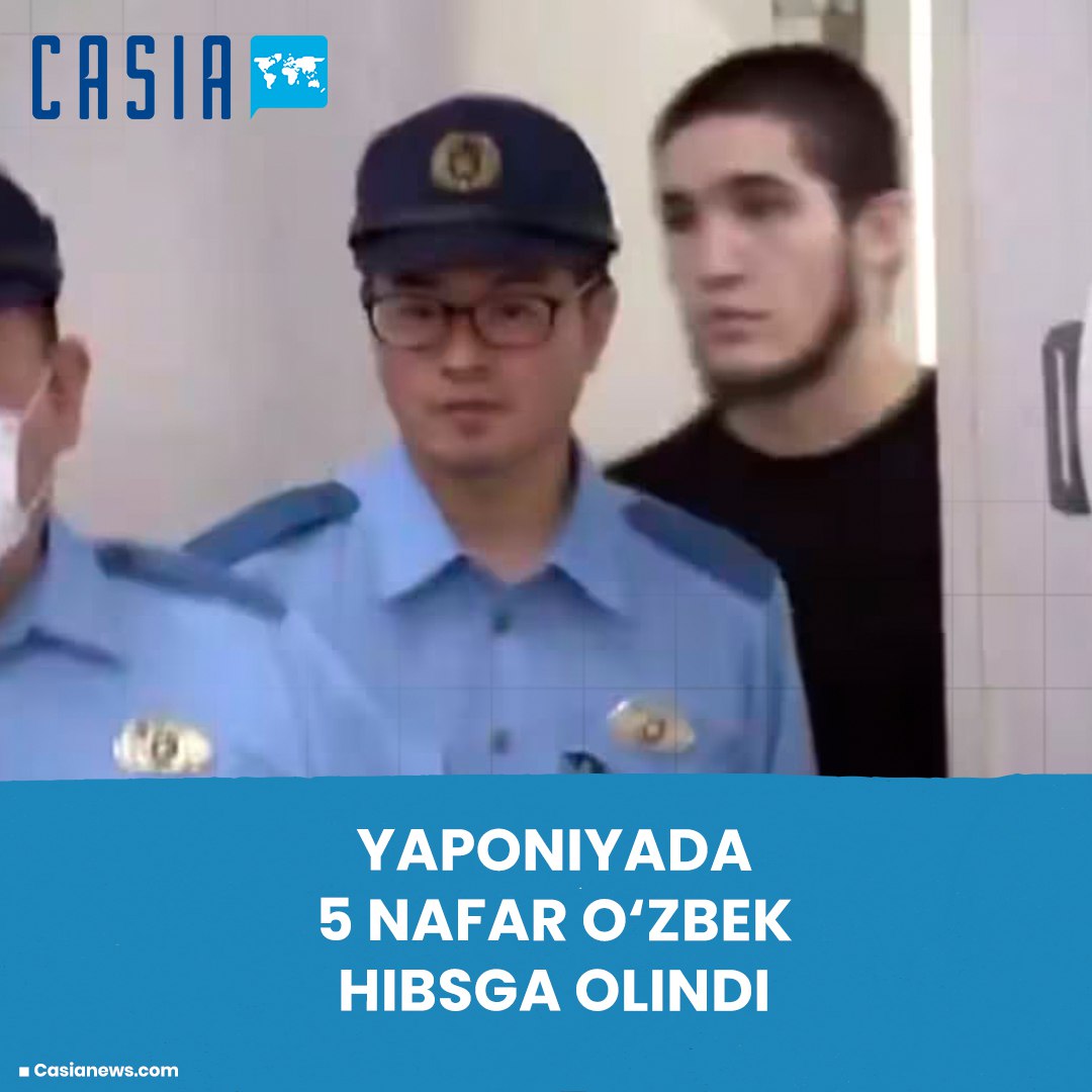 5 Uzbeks arrested in Japan