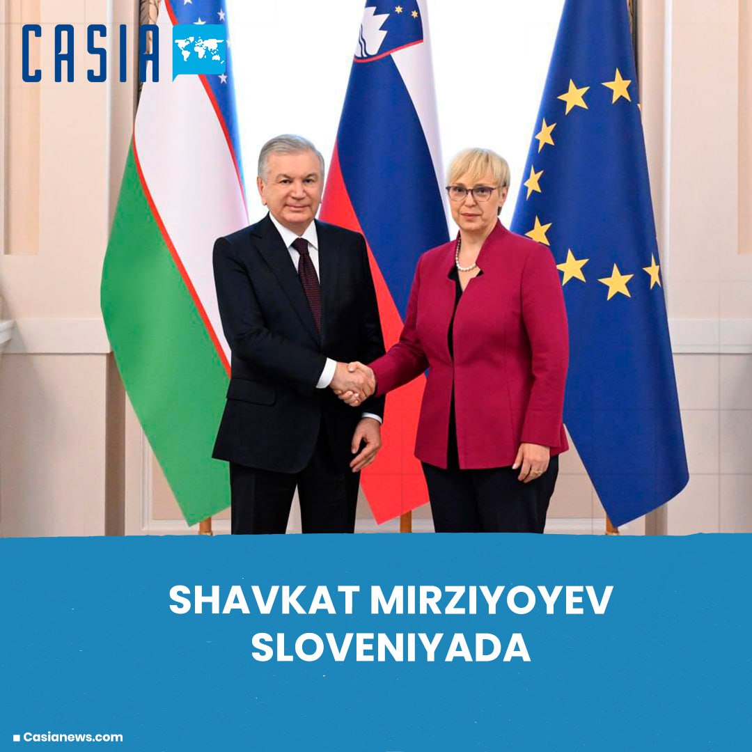 Shavkat Mirziyoyev visited Slovenia