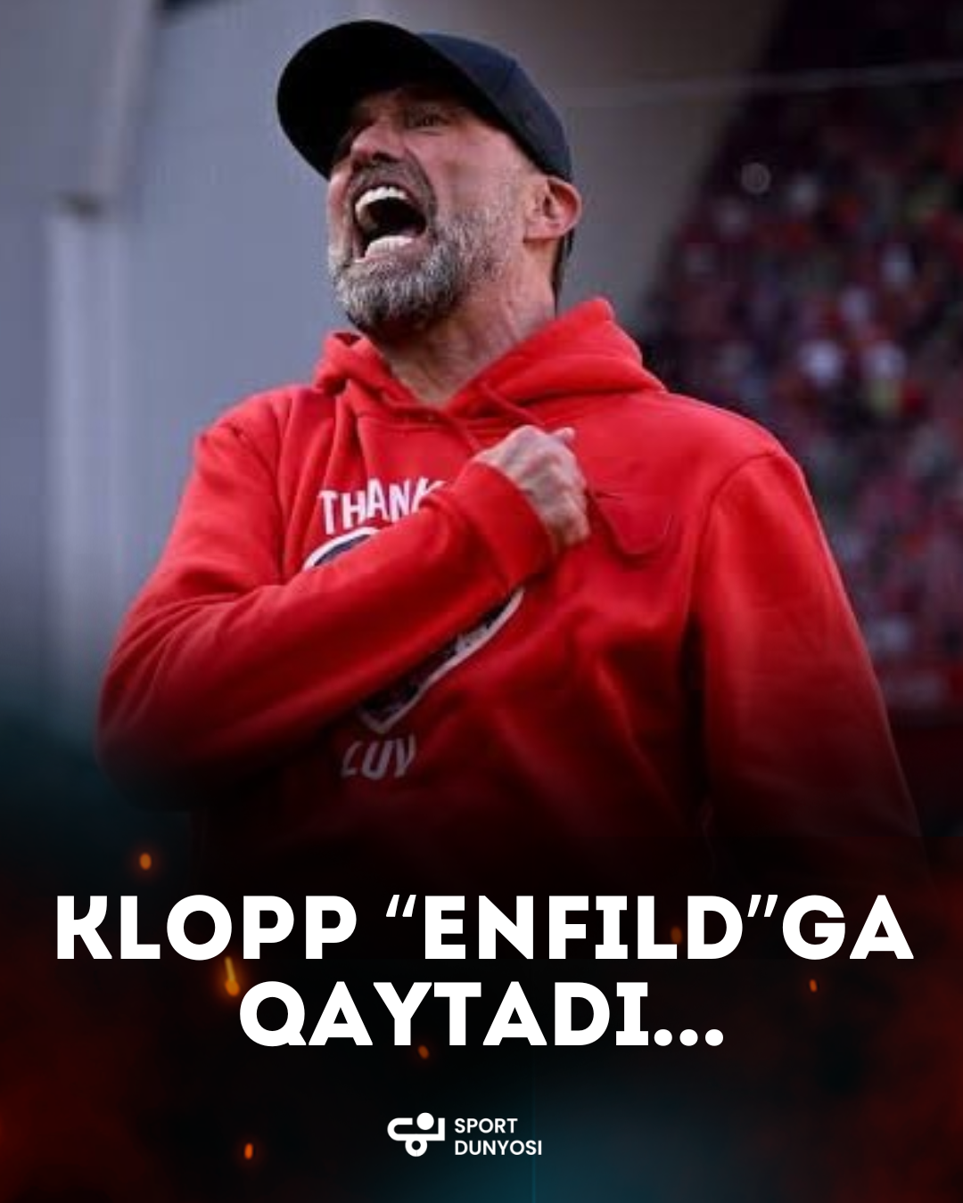 Arne Slott confirmed on Sunday that Jurgen Klopp will be at Anfield for the final game of the season!