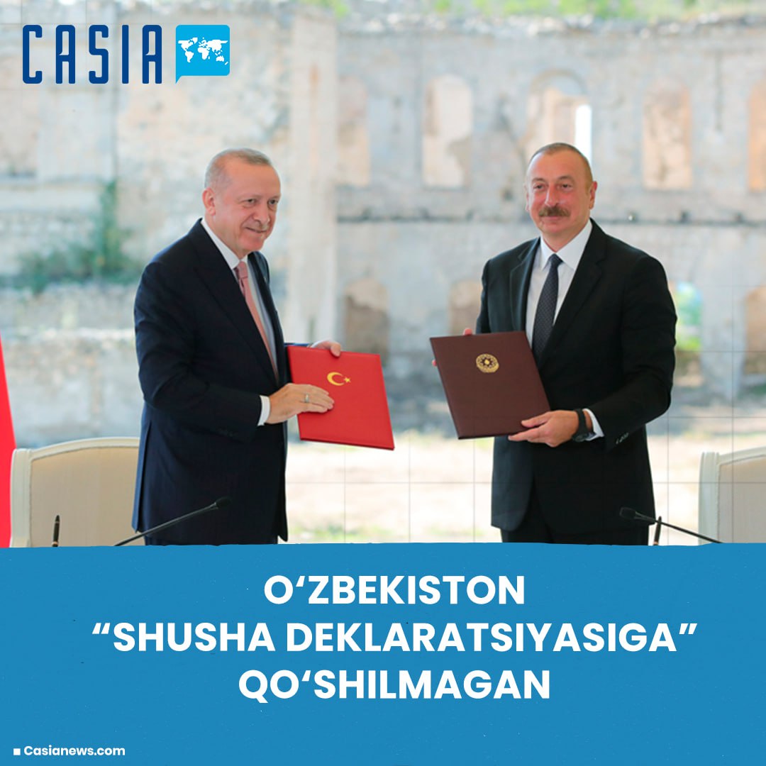Reports of Uzbekistan joining the Shusha Declaration denied