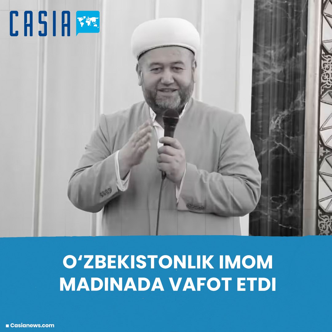 Imam of Rakat Mosque in Tashkent Dies in Medina During Hajj
