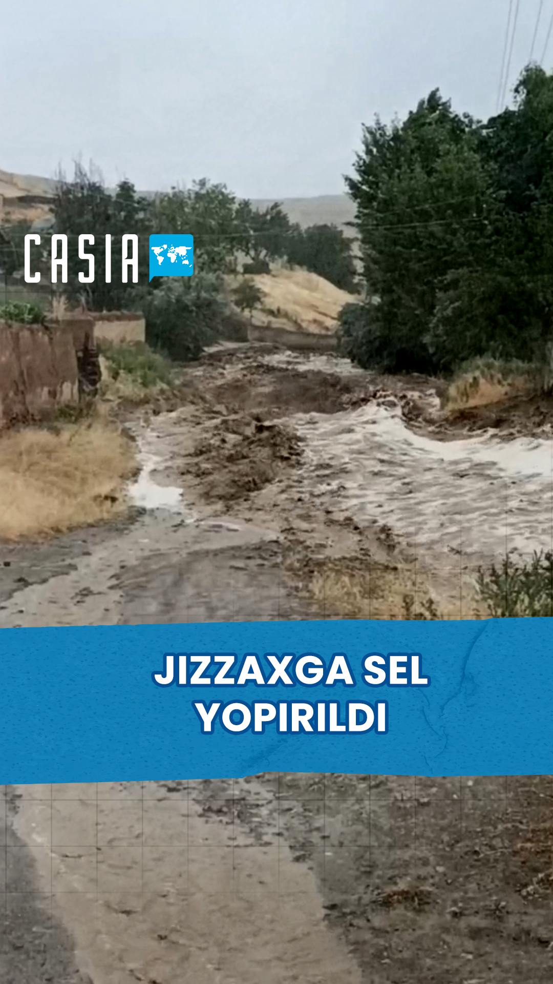 Flood in Jizzakh