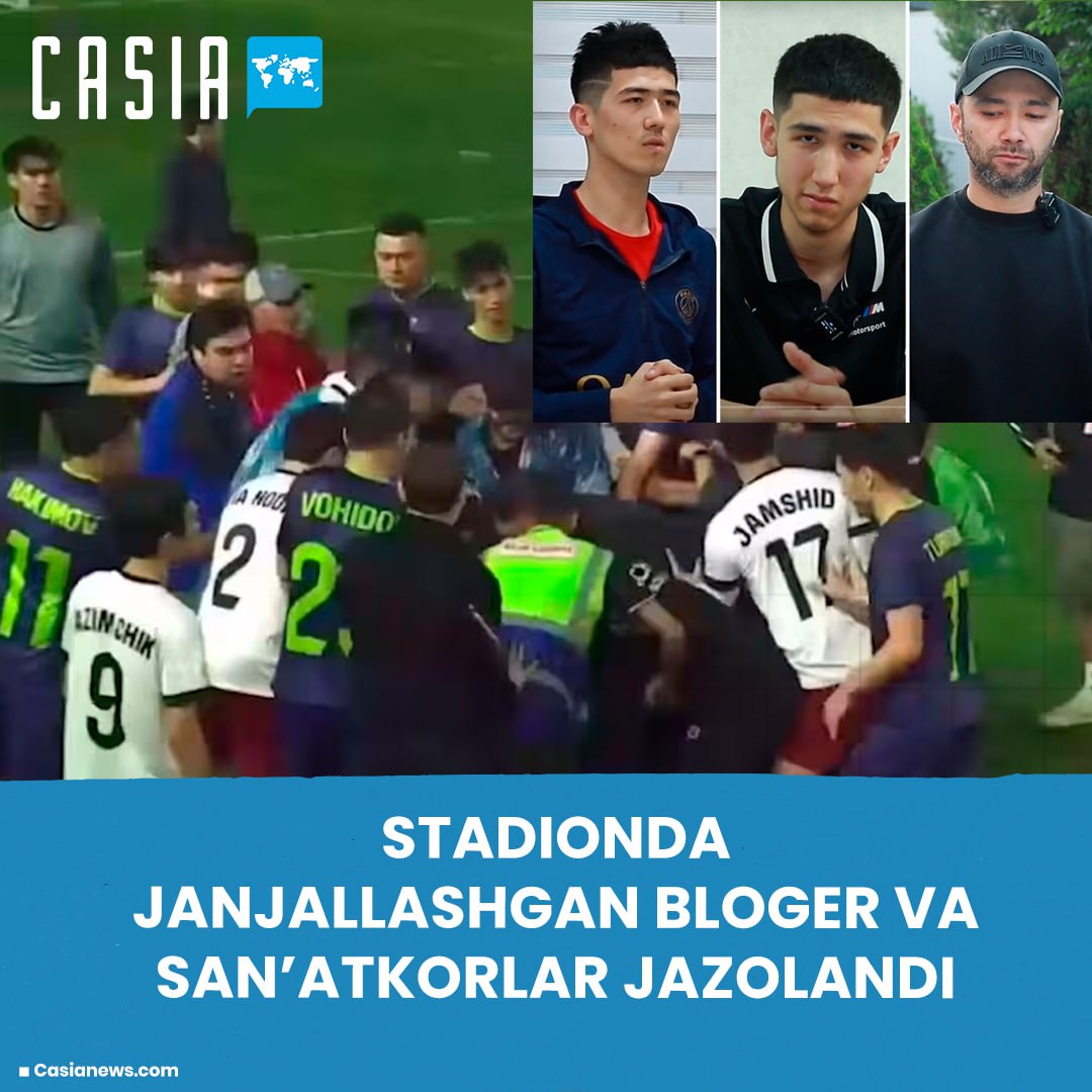 Bloggers and artists who fought at the stadium were punished