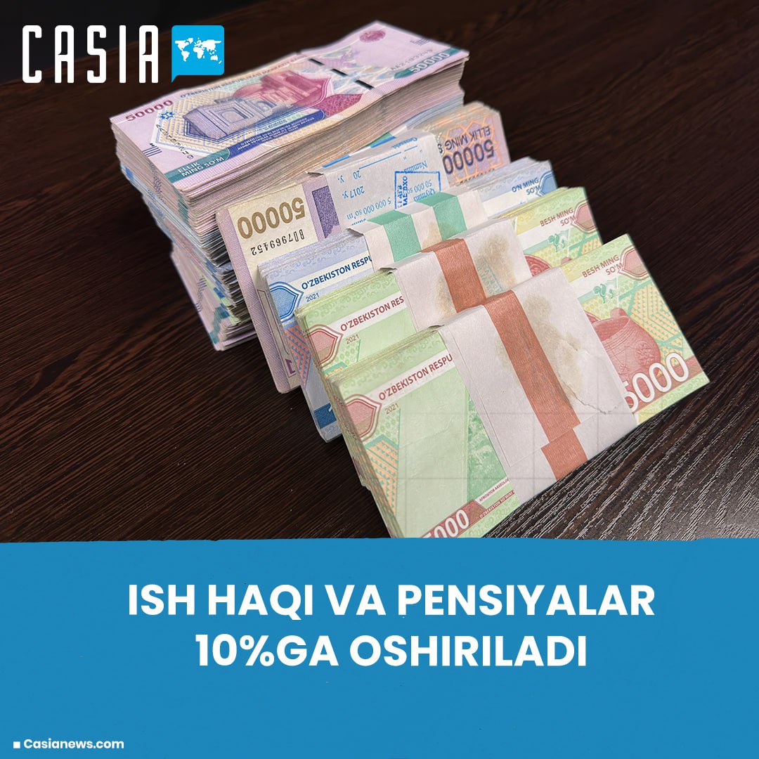 ⚡️ Wages, pensions, benefits and scholarships to be increased