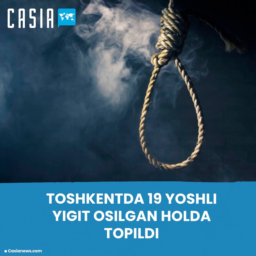 19-year-old found hanged in Tashkent