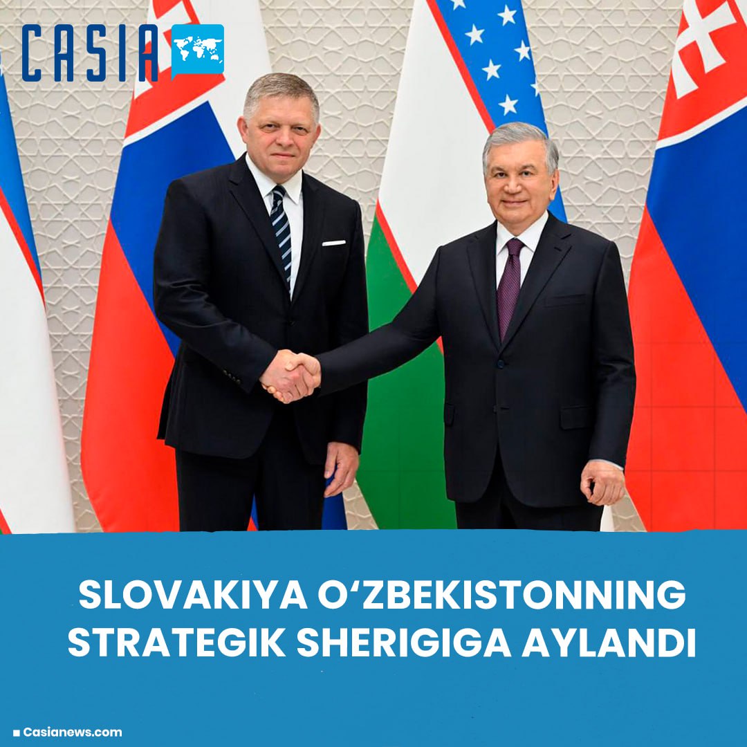 Relations between Uzbekistan and Slovakia have been elevated to the level of strategic partnership