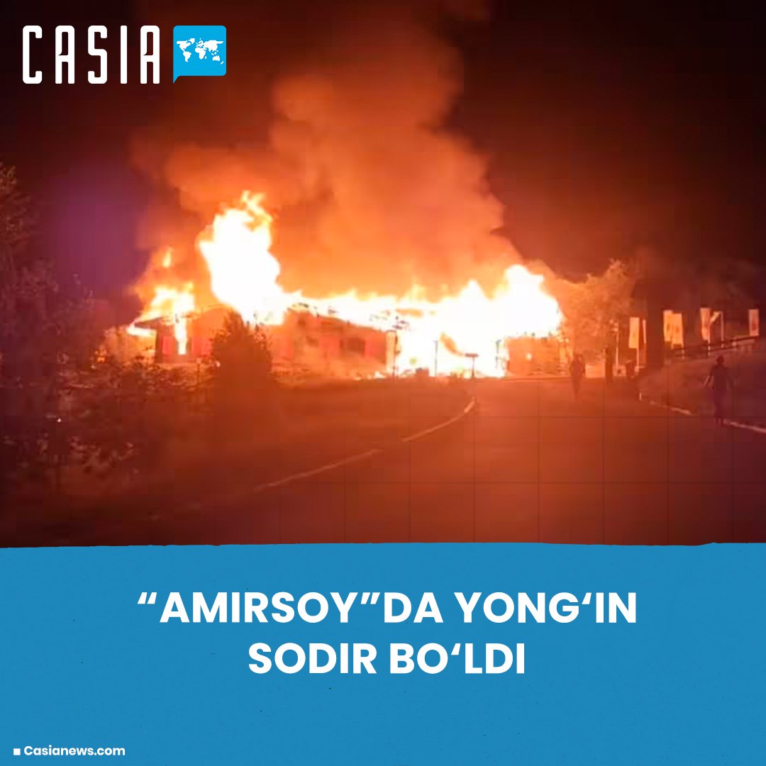 Restaurant in Amirsoy catches fire