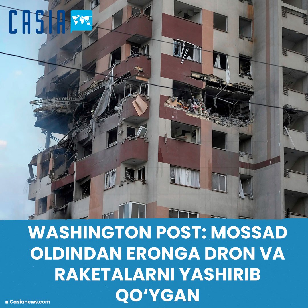 Washington Post: Mossad hid drones and missiles in Iran in advance