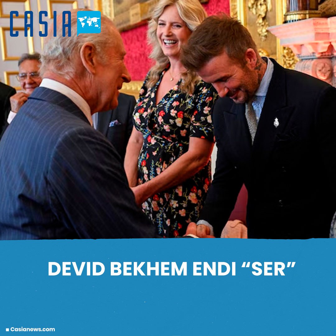 🎩David Beckham is now “Sir”