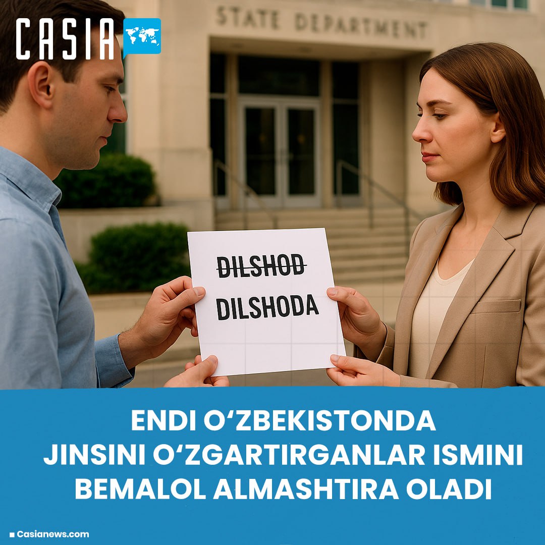 From Dilshod to Dilshoda: Transgender citizens in Uzbekistan allowed to change their names