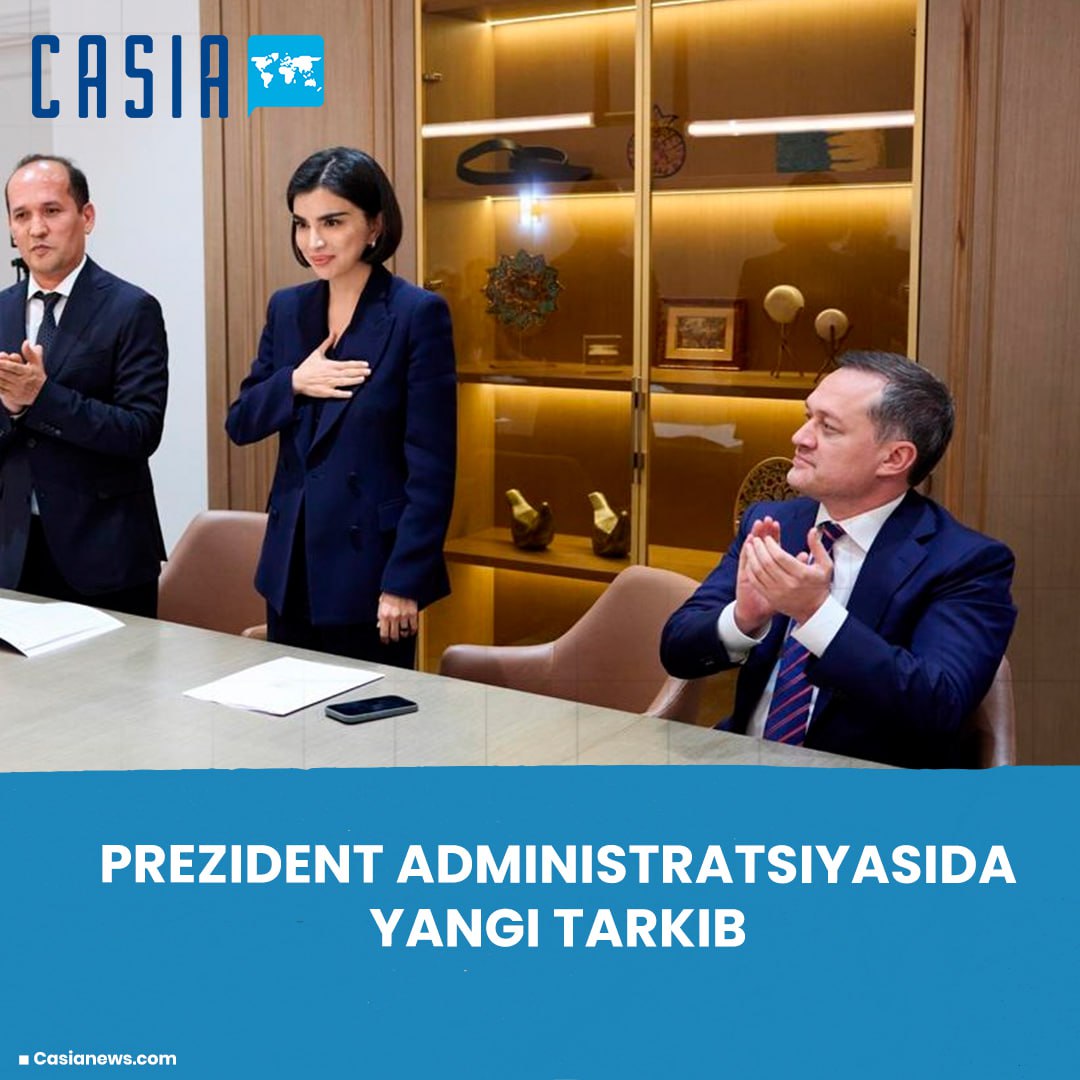 Saida Mirziyoyeva became the head of the Presidential Administration, and Komil Allamjonov became her advisor.