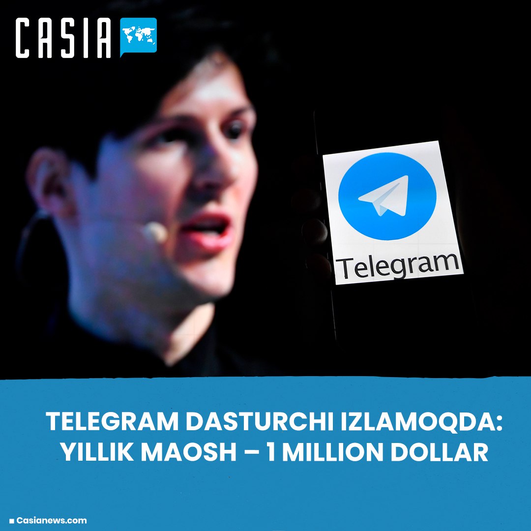📱 Durov announces a job with a salary of $ 1 million per year