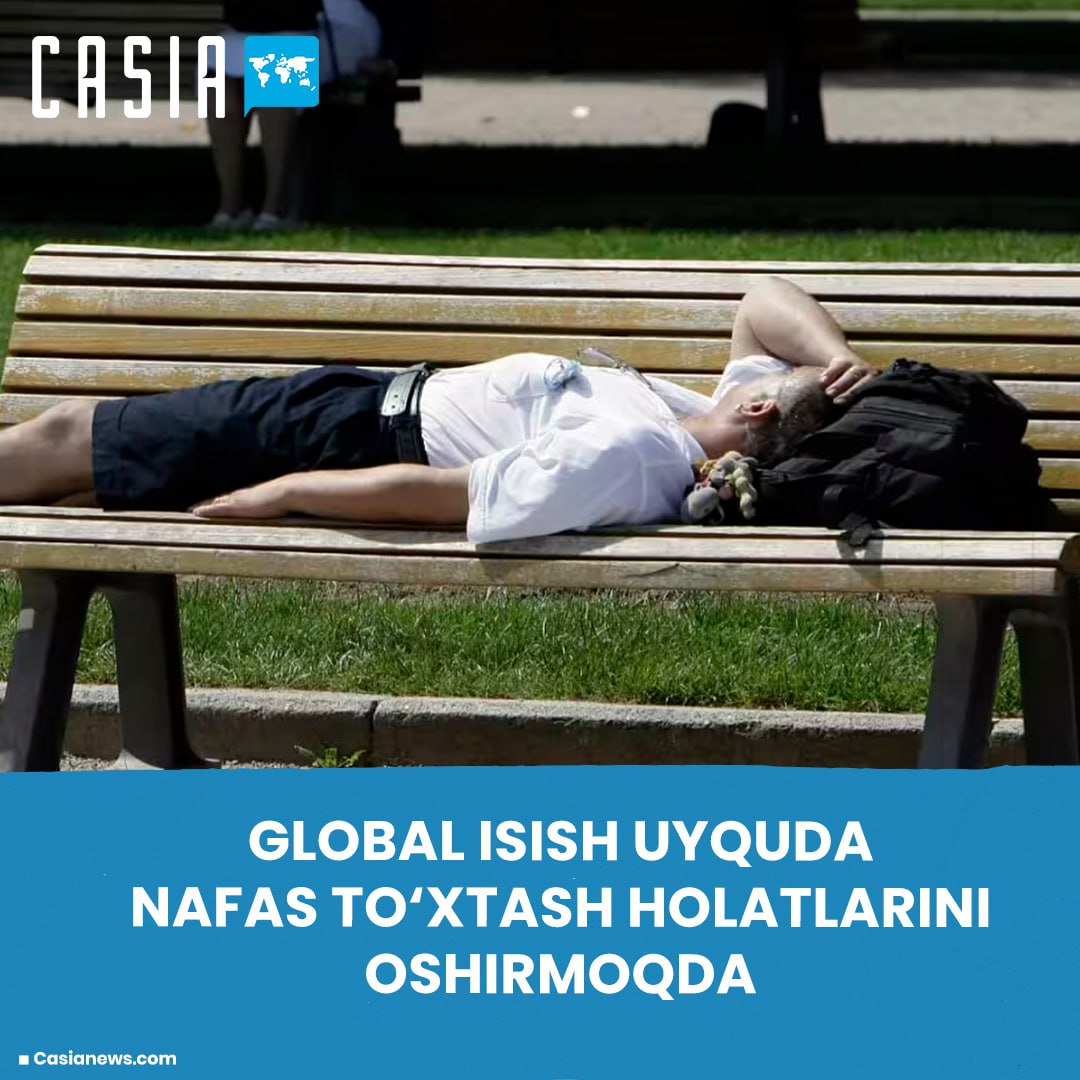 😵 Global warming is increasing sleep apnea